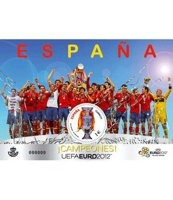 4757 Selección Española Campeones UEFA EURO 2012. Futbol.