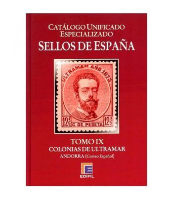 EDIFIL España S.Roja ed.2013 especializado Tomo IX. Col. Ultrama