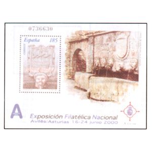 3716 Exposición Filatélica Nacional EXFILNA'2000