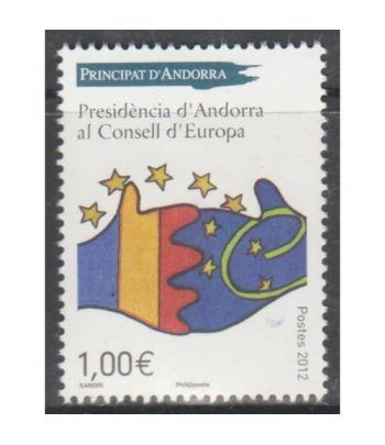 742 Presidencia de Andorra en Consejo de Europa.