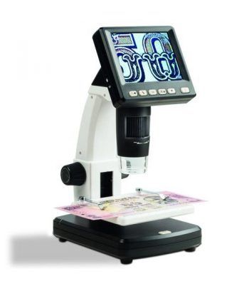 LEUCHTTURM Microscopio Digital LCD de 10 a 500 aumentos.