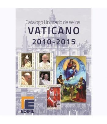 EDIFIL Catalogo unificado sellos Vaticano 2010-2015.