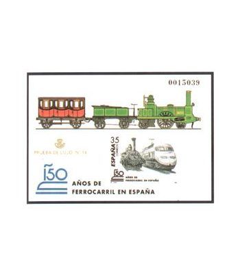 Prueba Lujo 067 150 Años Ferrocarril 1998