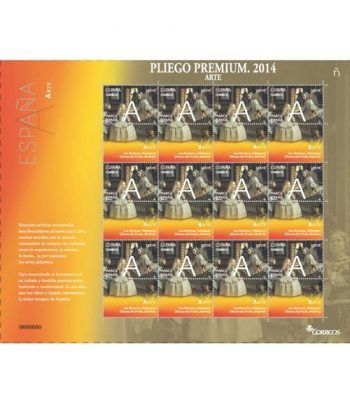 Pliego Premium año 2014 nº 08 Marca España. A-Arte