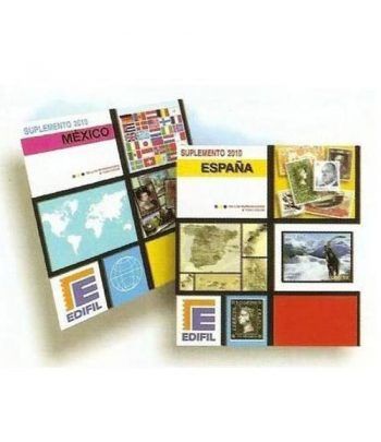 Edifil Europa 2015 carnets montado con estuches