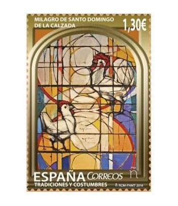 5089 Tradiciones. Milagro de Santo Domingo de la Calzada