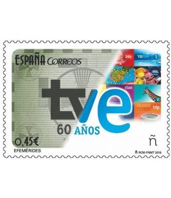 5098 Efemérides. TVE 60 años.