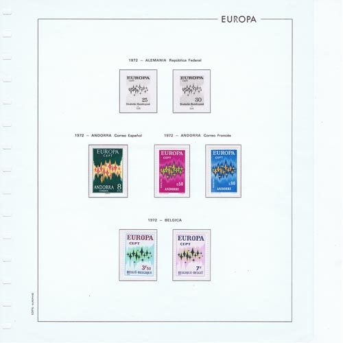 Colección Sellos de Tema Europa 1956/2004.  - 6