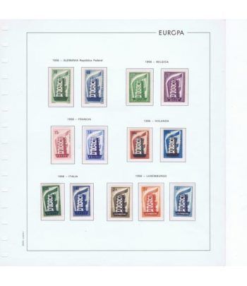 Colección Sellos de Tema Europa 1956/2004.