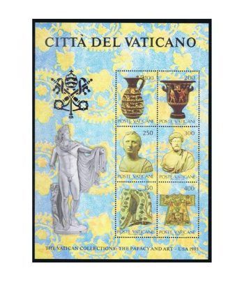 Vaticano HB 05 Arte Vaticano en Estados Unidos 1983