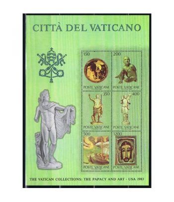 Vaticano HB 07 Arte Vaticano en Estados Unidos III 1983