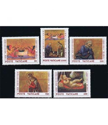 Vaticano 0886/90 Navidad 1990.  - 2