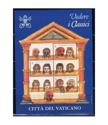 Vaticano HB 17 Máscaras de comedia 1997.