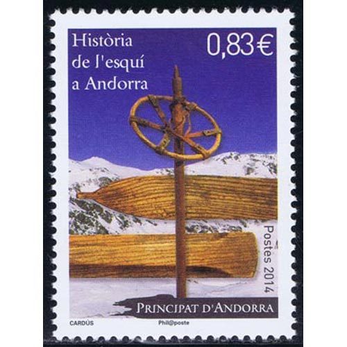 770 Historia del esquí en Andorra.