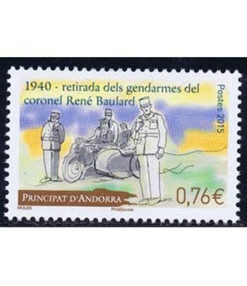 776 1940 Retirada Gendarmes coronel Baulard.