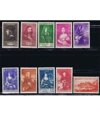 Mónaco sello 185/94 Príncipes y princesas. Fijasellos.  - 1