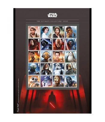 Cine Gran Bretaña 2017 Star Wars El Último Jedi Set colección.