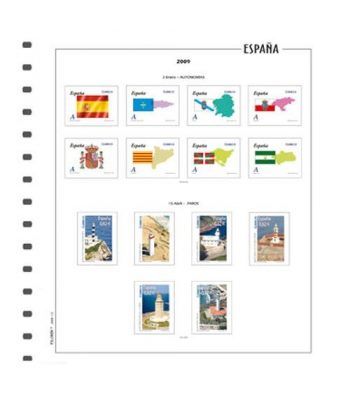 FILOBER Color ESPAÑA 2017 cortados de HB. montado con estuches