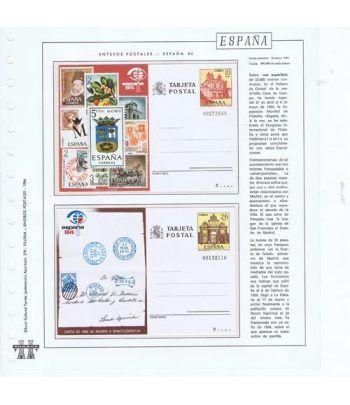 Colección Entero Postales de España 1984/1998.  - 1