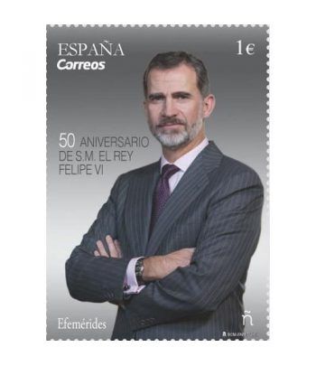 5205 50 Aniversario S.M. el Rey Felipe VI