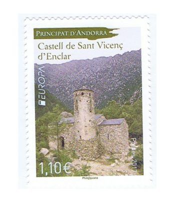807 Europa. Castillo de Sant Vicenç d'Enclar.