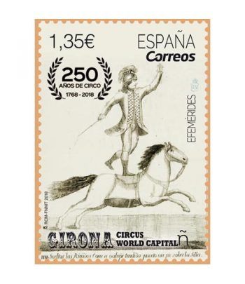 5208 Efemérides. 250 años de Circo 1768-2018.