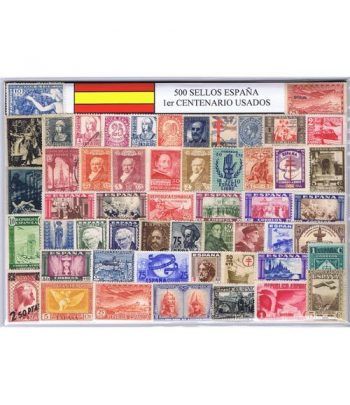 0500 Sellos usados de España Primer Centenario.