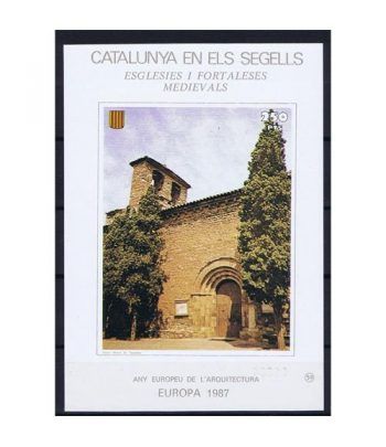 Catalunya en els segells nº059 Santa Maria de Terrassa