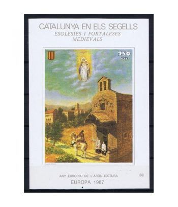 Catalunya en els segells nº060 Capella Marcús.