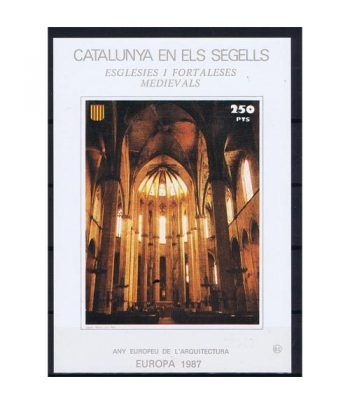 Catalunya en els segells nº061 Santa Maria del Mar.