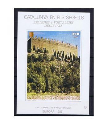Catalunya en els segells nº062 Castell de Balsareny