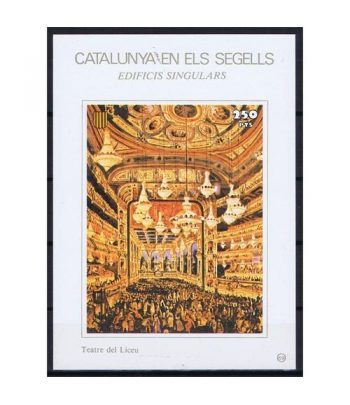 Catalunya en els segells nº069 Teatre del Liceu.