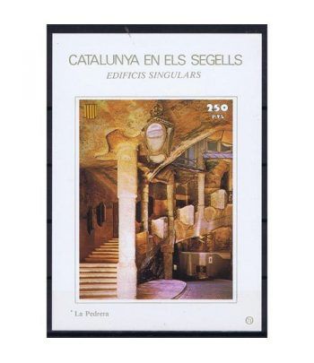 Catalunya en els segells nº071 La Pedrera