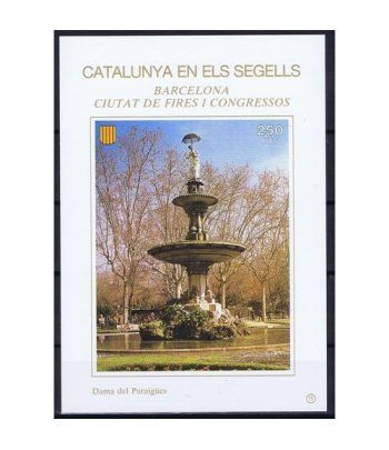 Catalunya en els segells nº075 Dama del Paraigües  - 2