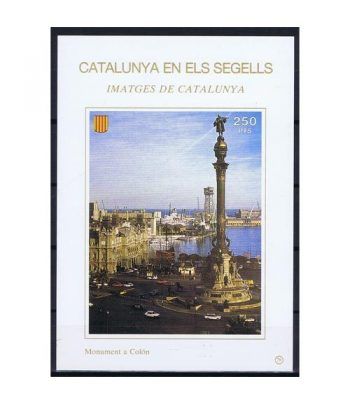 Catalunya en els segells nº078 Monument a Colón