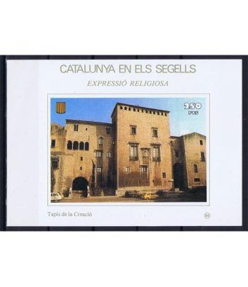 Catalunya en els segells nº086 Tapís de la Creació  - 2