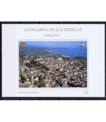 Catalunya en els segells nº098 Vista aèria de Tarragona