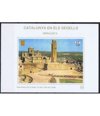 Catalunya en els segells nº101 La Suda i Seu Vella LLeida
