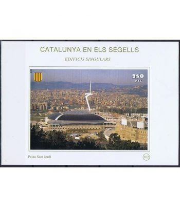 Catalunya en els segells nº102 Palau Sant Jordi  - 2