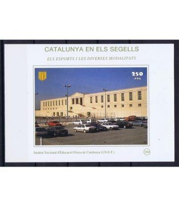 Catalunya en els segells nº104 Institut Educació Física  - 2