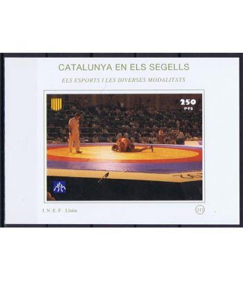 Catalunya en els segells nº111 INEF Lluita  - 2
