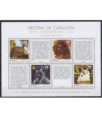 Història de Catalunya nº47 S. XX. La vida artística