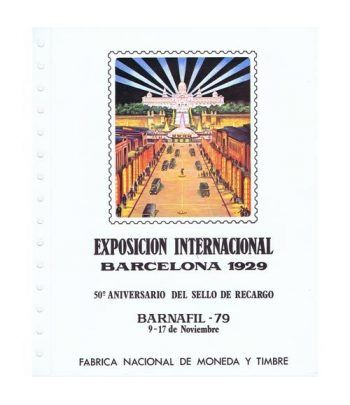 1979 Documento 9 BARNAFIL'79 Exposición Barcelona 1929