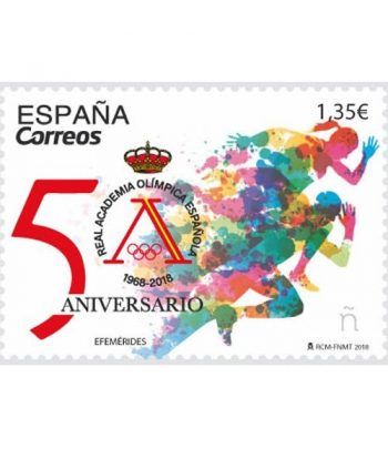 5233. 50 Aniversario de la Academia Olímpica Española
