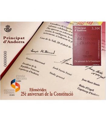 466 HB Efemerides. 25 aniversario de la Constitución