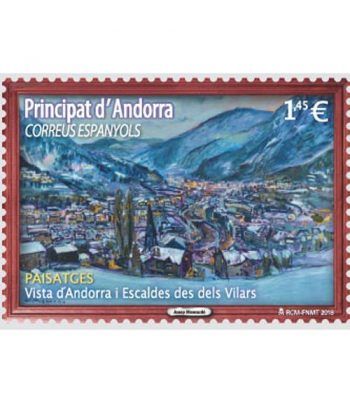 475 Vista de Andorra y Escaldes desde Els Vilars