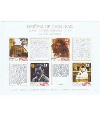 Història de Catalunya nº47 S. XX. La vida artística. MOSTRA