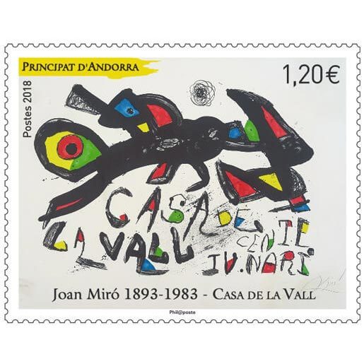 822 Joan Miró "Casa de la Vall"
