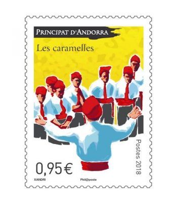 823 Fiesta popular. Les caramelles