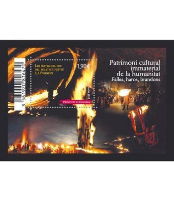 825 HB Patrimoni de la humanitat. Festes del foc.